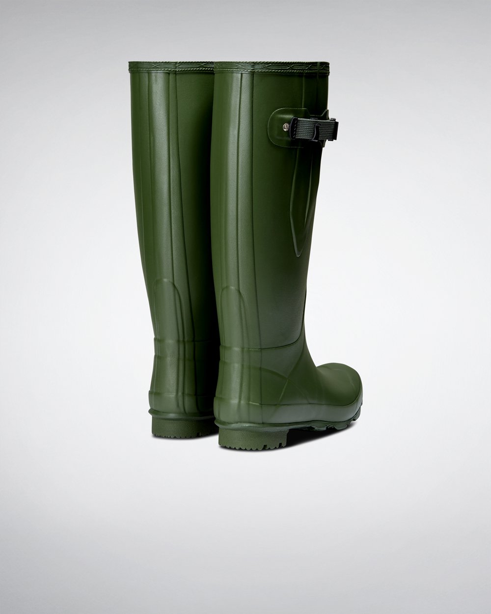 Galochas Largas Hunter Feminina Verdes - Norris Field - 80IYXQJMS